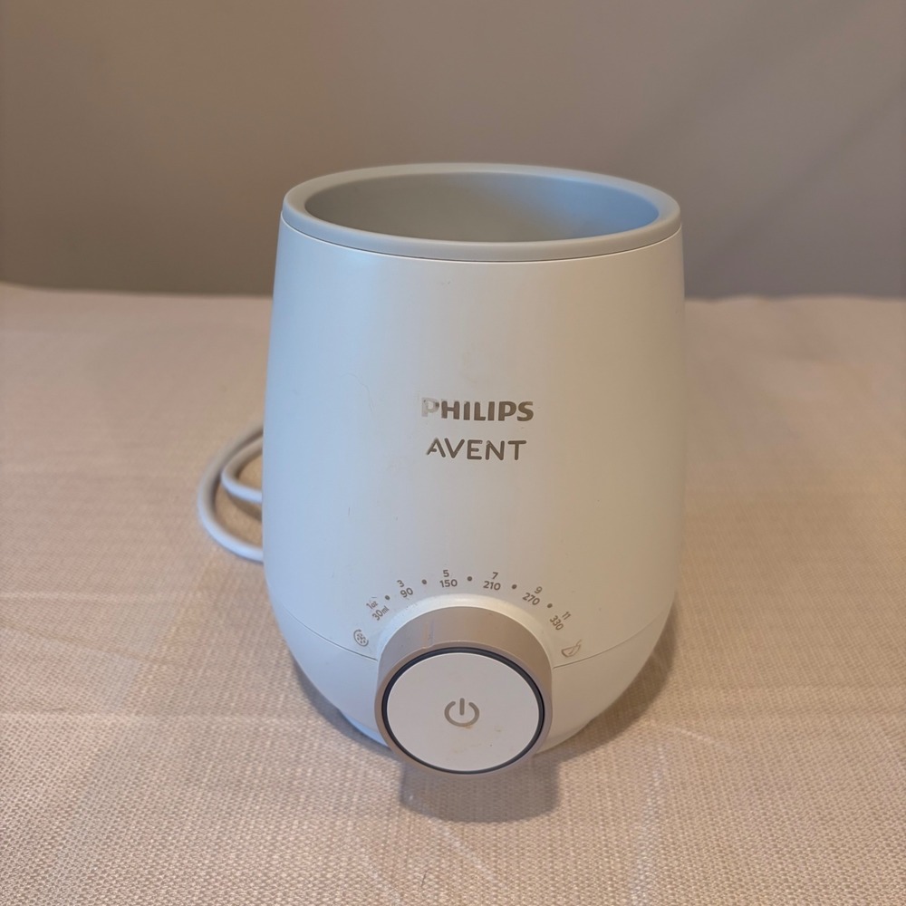 Philips Avent Fast Baby Bottle Warmer White Smart Temp Control